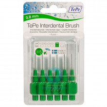 Ершики TePe Interdental Brush 0.8 мм Green