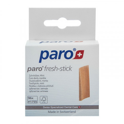 Зубочистки Paro деревянные ароматизированные, 96 шт