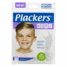 Флоссер Plackers Kids, 24 шт.