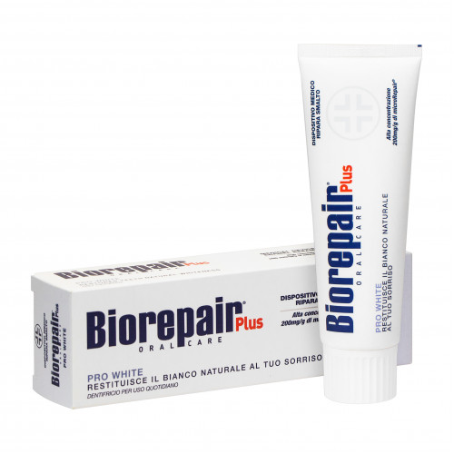 Зубная паста Biorepair Plus Pro White, 75 мл