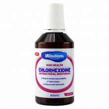 Ополаскиватель Wisdom Chlorhexidine 0.2% Original Medicated с хлоргексидином, 300 мл в Екатеринбурге