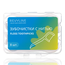 Зубочистка с нитью, флосстик Revyline, 8 шт. в Екатеринбурге