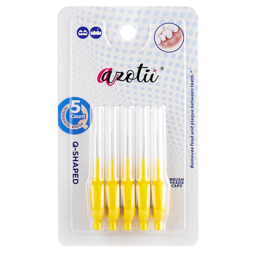 Ершики Azotii Q-SHAPED Interdental Brushes 0,7 мм, 5 шт