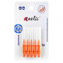 Ершики Azotii Q-SHAPED Interdental Brushes 1,2-1,5 мм, 5 шт в Екатеринбурге
