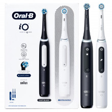 Электрическая зубная щетка Braun Oral-B IO Series 4 DUO, Black and White