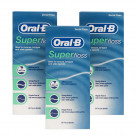 Набор из 3 зубных нитей Oral-B Superfloss, 50 шт.