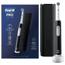 Электрическая зубная щетка Braun Oral-B PRO Series 1 Black Travel Edition в Екатеринбурге