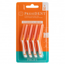 Межзубные ёршики PresiDENT Profi interdental brush S, 0.8 мм в Екатеринбурге