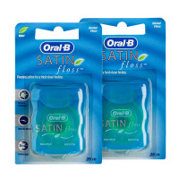 Набор из 2 штук Oral-B Satin floss нить, 25 м в Екатеринбурге