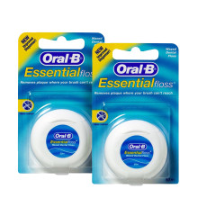 Набор из 2 зубных нитей Oral-B Essental floss waxed, 50 м в Екатеринбурге