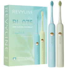Набор электрических зубных щеток Revyline RL 075 DUO Limpet shell + Lime cream в Екатеринбурге