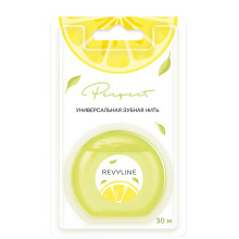 Зубная нить Revyline Perfect, лимон и мята, 30 м в Екатеринбурге