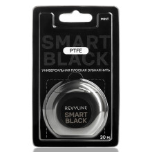Зубная нить вощеная Revyline PTFE Smart Black, мятная, 30 м в Екатеринбурге
