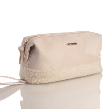 Косметичка дорожная Revyline, светло-бежевая в Екатеринбурге