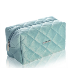 Косметичка дорожная вельветовая Revyline, голубая в Екатеринбурге