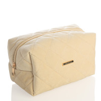 Косметичка дорожная вельветовая Revyline, бежевая в Екатеринбурге