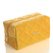 Косметичка дорожная вельветовая Revyline, желтая в Екатеринбурге