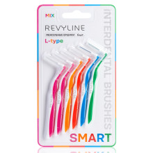 Ершики межзубные Revyline Smart L-type, MIX, 6 шт. в Екатеринбурге