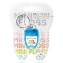 Зубная нить вощеная Revyline floss mini, полиэстер с бамбуковым углем, 15 м, синяя