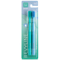 Набор зубных щеток Revyline S6500 Smart Duo, Green + Blue в Екатеринбурге