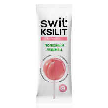 Леденец на палочке Swit by Revyline Ksilit Персик с витамином С в Екатеринбурге