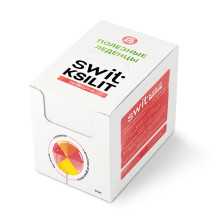 Леденцы на палочке Swit by Revyline Ksilit Mix с витамином С, 32 шт. в Екатеринбурге