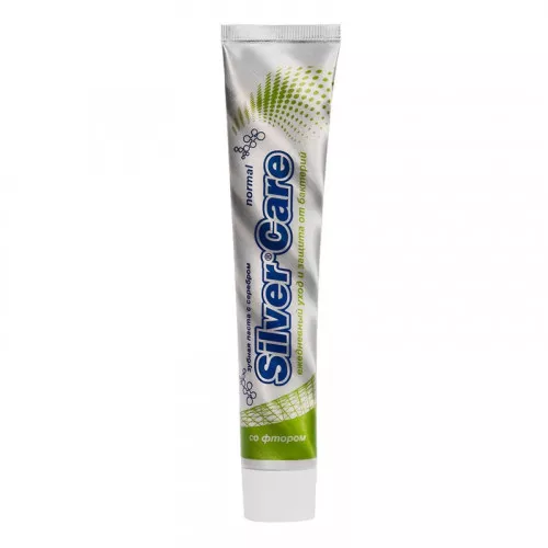 Зубная паста Silver Care - Normal со фтором, 75 мл