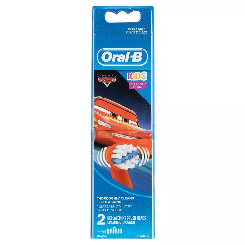 Насадки Braun Oral-B Stages Power Cars детские, 2 шт