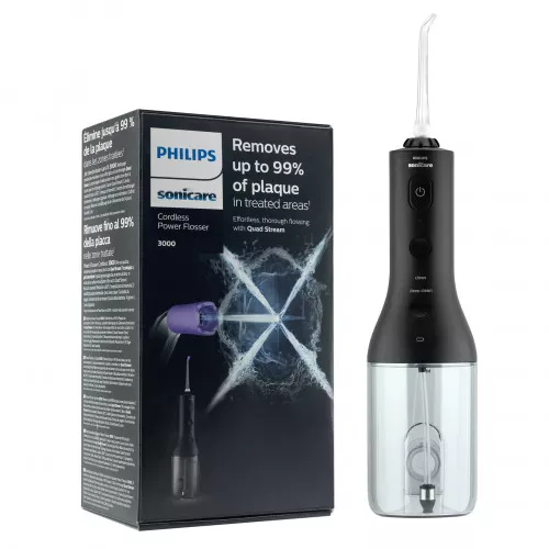 Ирригатор Philips Sonicare HX3806/33 Cordless Power Flosser 3000, черный Ирригатор Philips Sonicare HX3806/33 Cordless Power Flosser 3000, черный