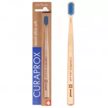 Зубная щетка Curaprox CS wood 4400 ultra soft, голубая в Екатеринбурге