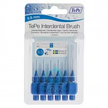 Ершики TePe Interdental Brush 0.6 мм Blue в Екатеринбурге