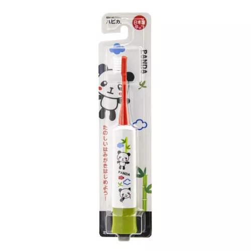 Электрическая щетка Hapica DBK-5RWG Kids Panda, 3-10 лет, зеленый-белый Электрическая щетка Hapica DBK-5RWG Kids Panda, 3-10 лет, зеленый-белый